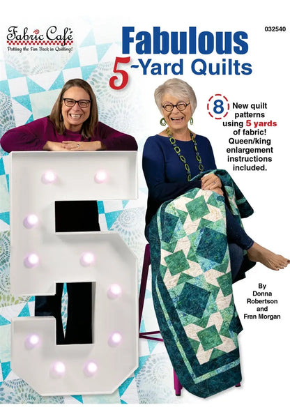 QT Fabrics Books - Fabulous 5 Yard Quilts Book