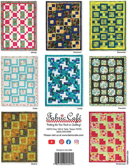 QT Fabrics Books - Make It Easy With 3 Yard Quilts Book