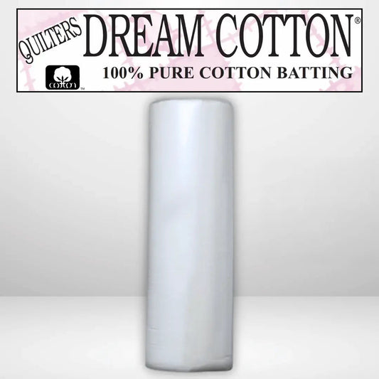 Quilters Dream Select White Cotton Batting Queen Roll - 93" x 30 yards -- AVAILABLE FOR PRE-ORDER - ROUGHLY 8 WEEKS