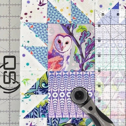 Quilters Select Non-Slip Crystal Clear Ruler 4.5" x 18"