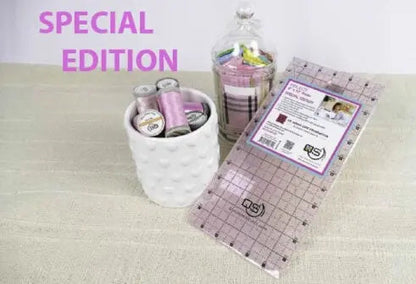 Quilters Select Pink Non-Slip Ruler 6"x 6"