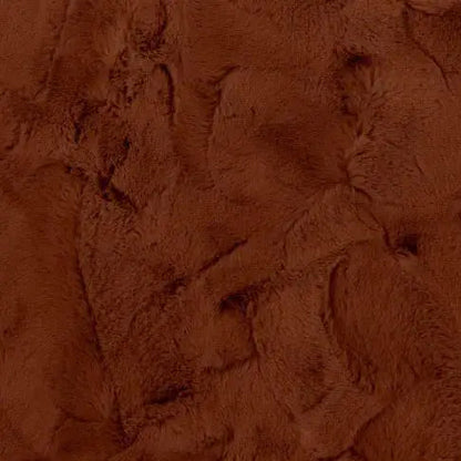 Red Autumn Luxe Cuddle Mirage 80" Fabric per yard