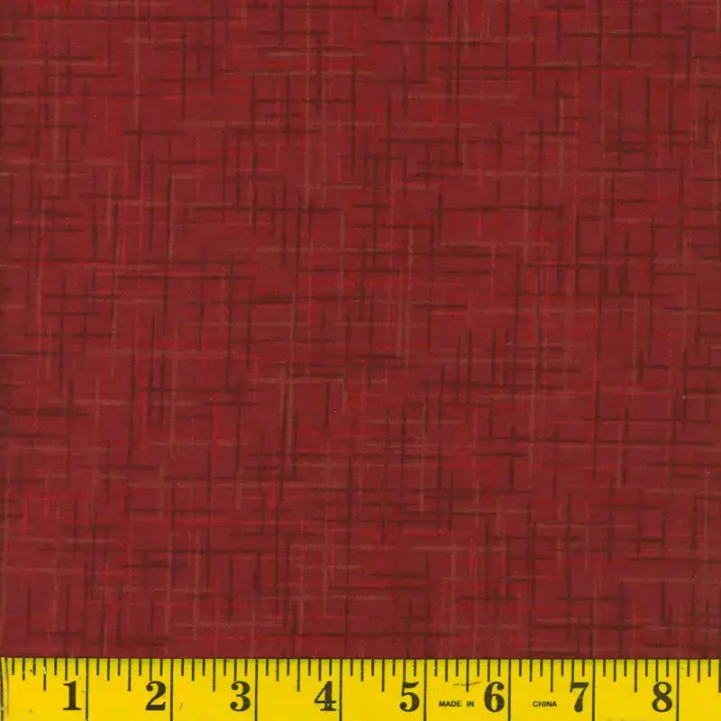 Red Cordovan Flannel Wideback Fabric per yard