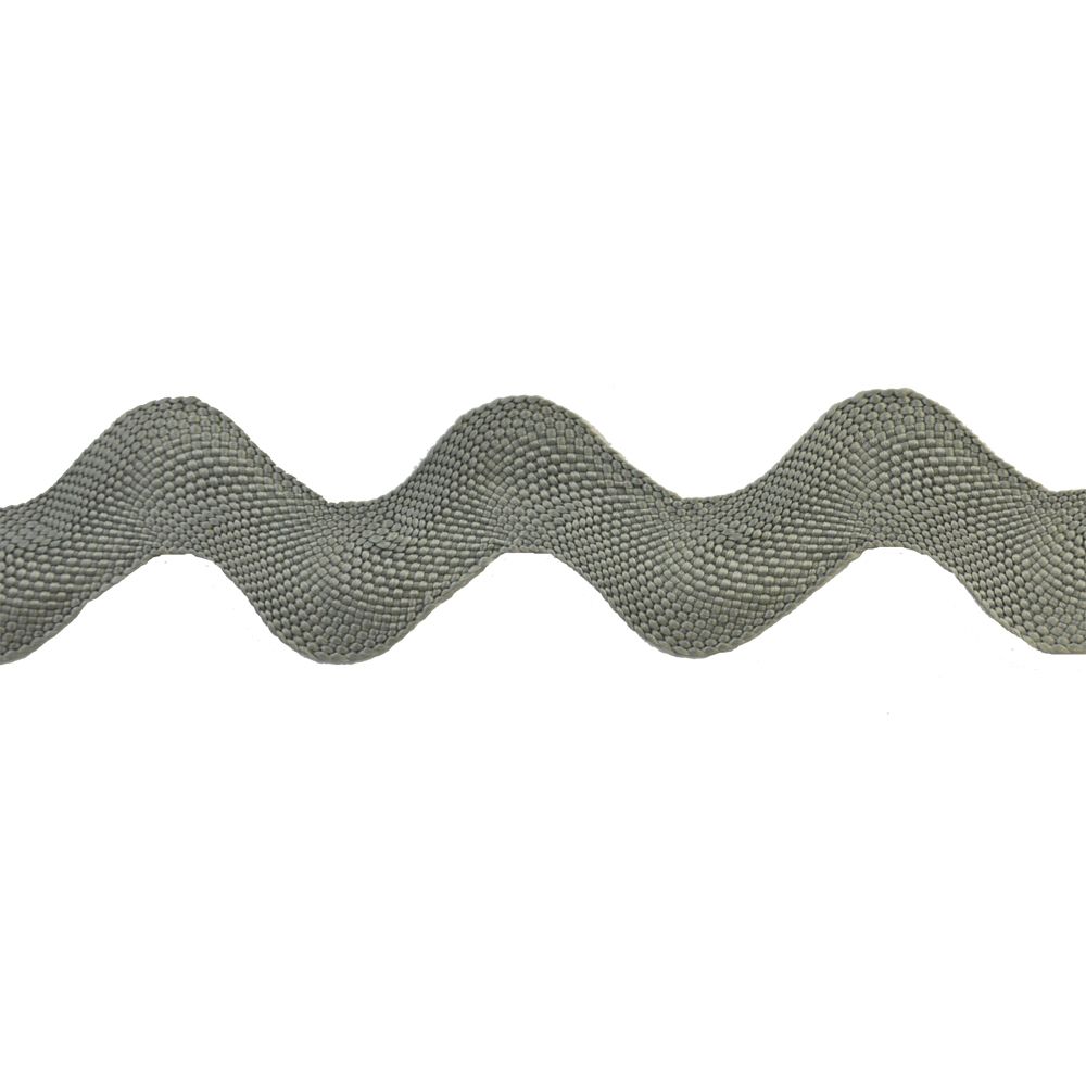 Rick Rack Collection - 1 1/4" Width (10 Yard Roll) - BRC-20MM-11 Silver