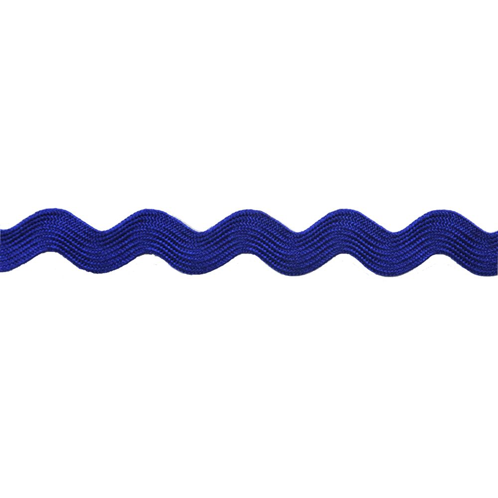 Rick Rack Collection - 3/4" Width (15 Yard Roll) - BRC-10MM-04 Royal Blue