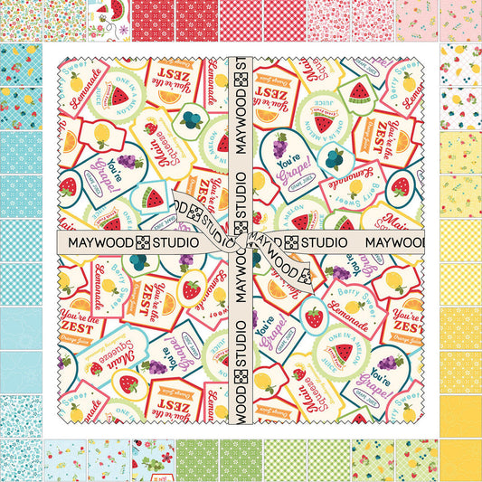 Sippin' On Sunshine 10" Squares 42 pcs - 100% Cotton