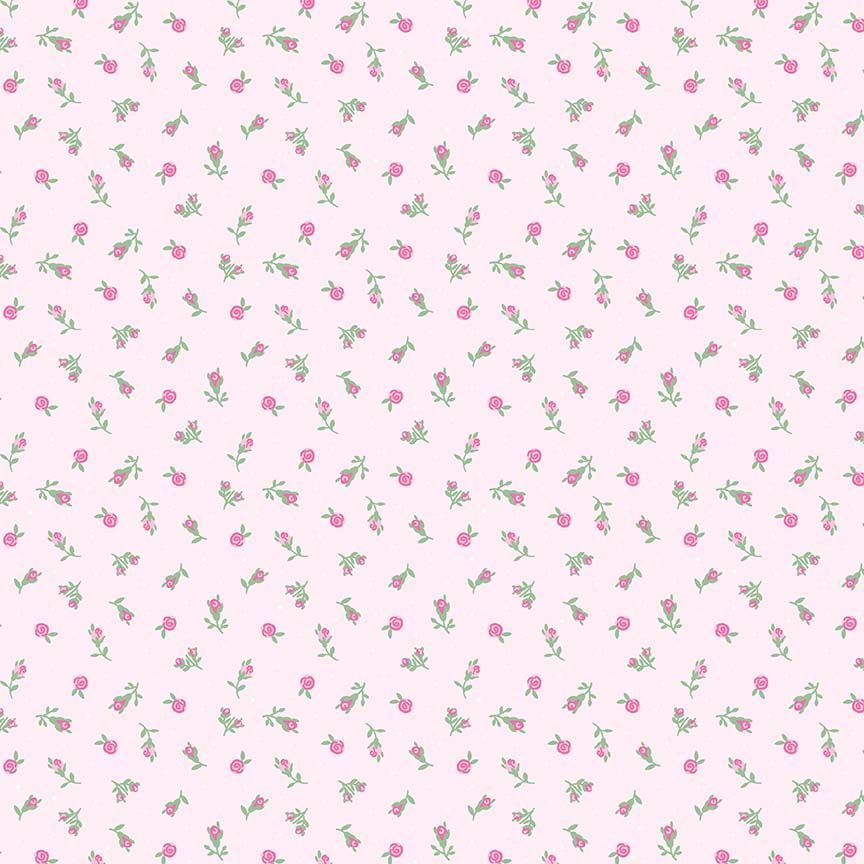 This Bud's For You Cotton 44"/45" Fabric Per Yard