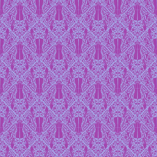 Orchid You Got The Notion Cotton 44"/45" Fabric Per Yard