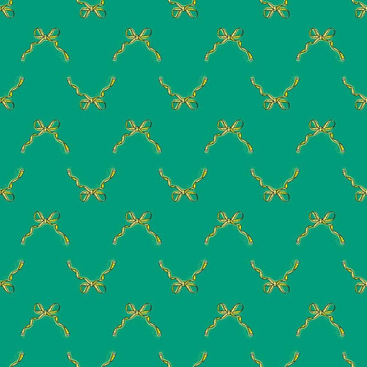 Emerald Measure Twice Cotton 44"/45" Fabric Per Yard
