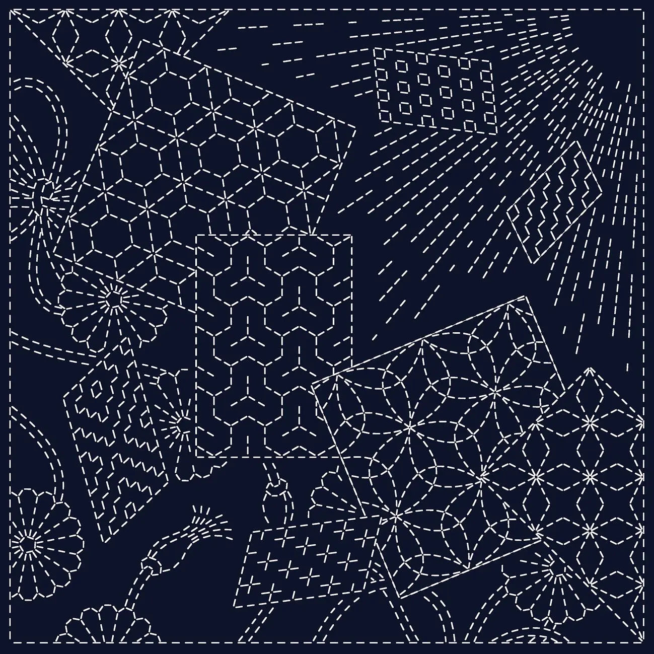 Sashiko Cloth Kaleidoscope