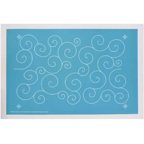 45001 Swirls & Curls 9" by 15" Stencil