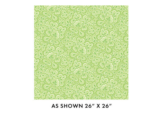 Serenade Stream Green Twilight Serenade Cotton Wideback Fabric per yard