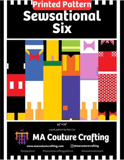 Sewsational Six Printed Pattern