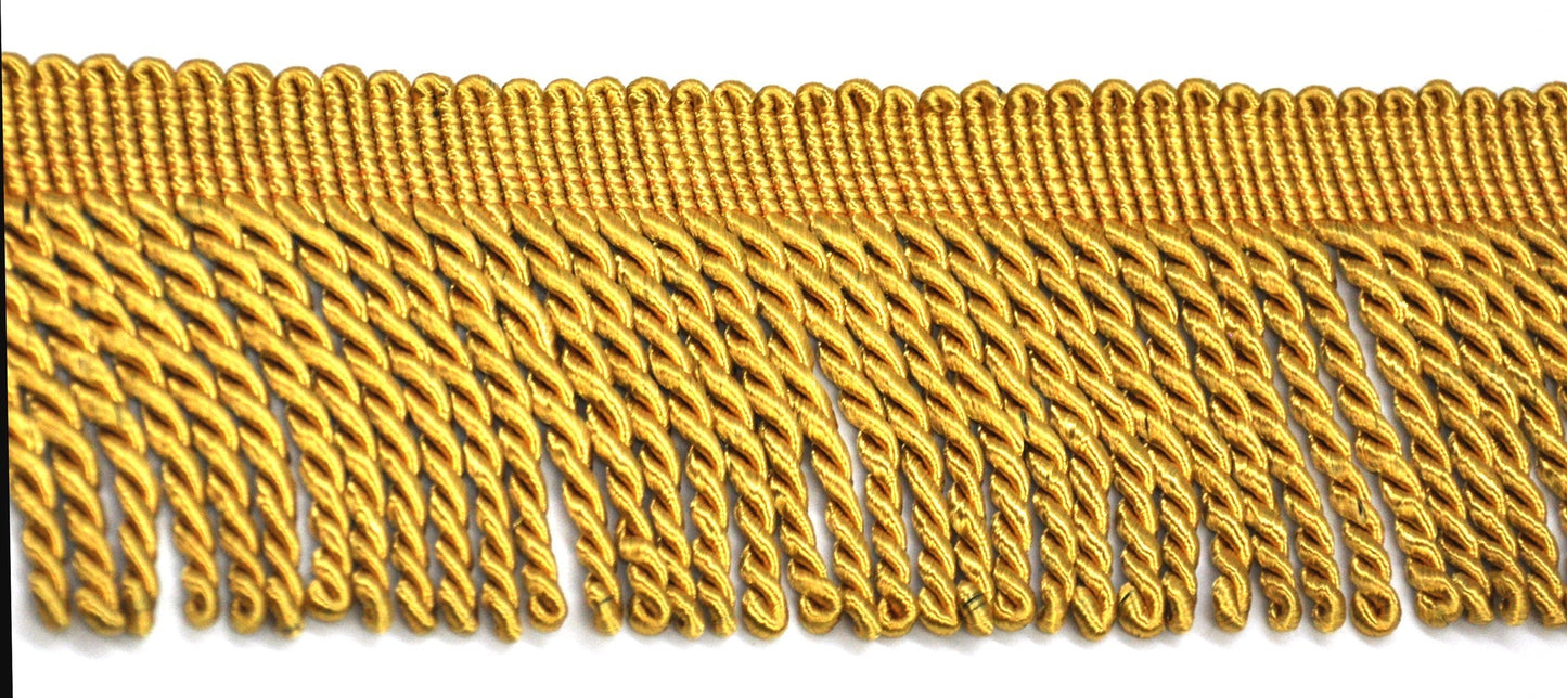 Softer Collection 4" Bullion Fringe - 15 Yard Bolt - Multiple Colors BF-4043