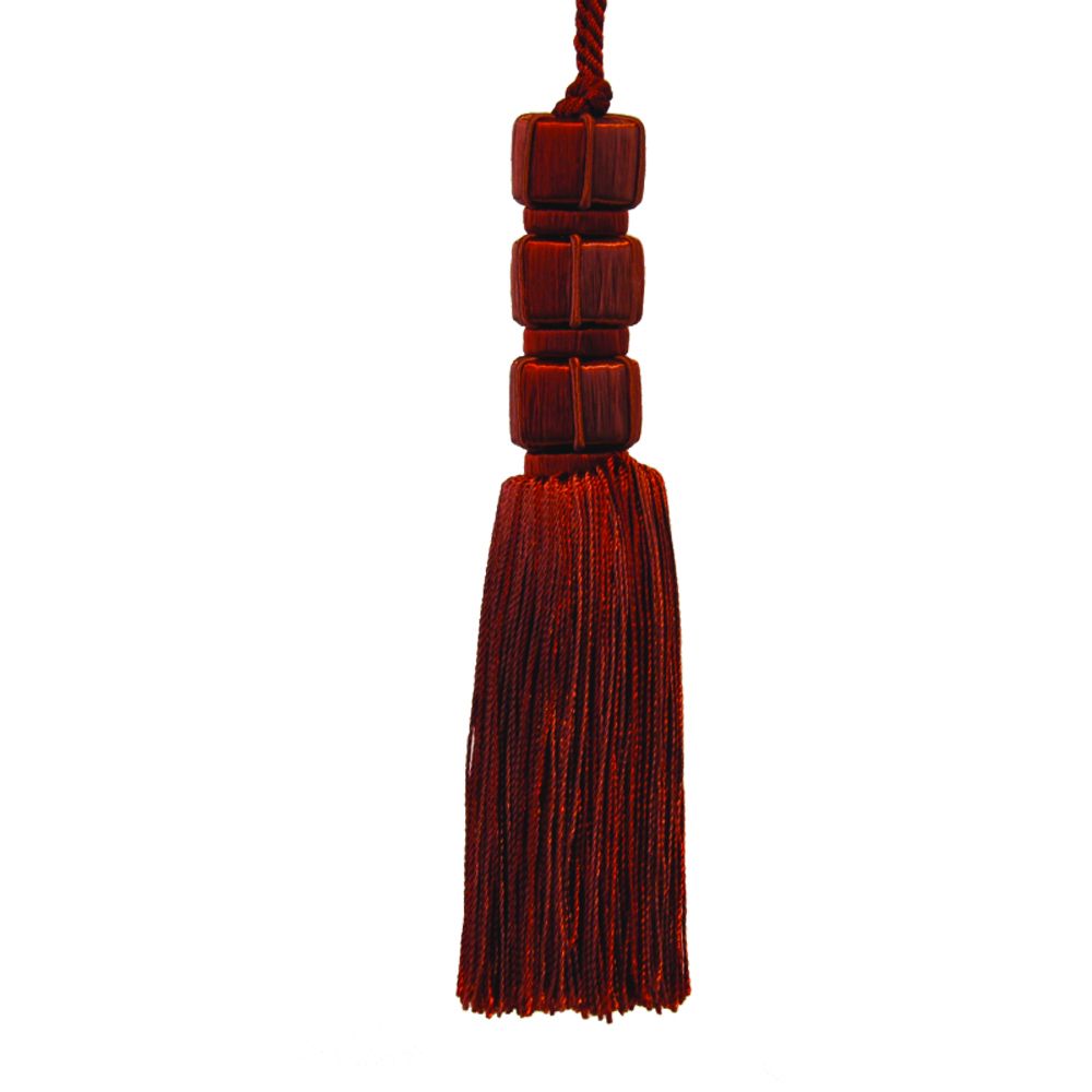 Sophisticated Elegance - 1/2" length PILLOW TASSEL - BT-5000-88 Dark Brick