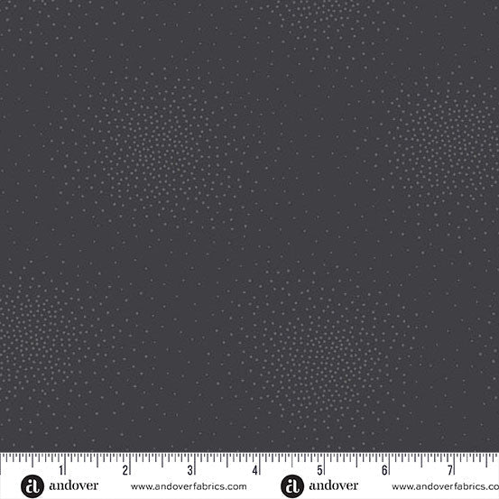 Spritz Black Cotton 44"/45" Fabric Per Yard