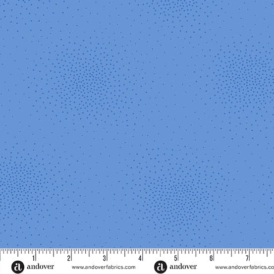 Spritz Blue Hydrangea Cotton 44"/45" Fabric Per Yard