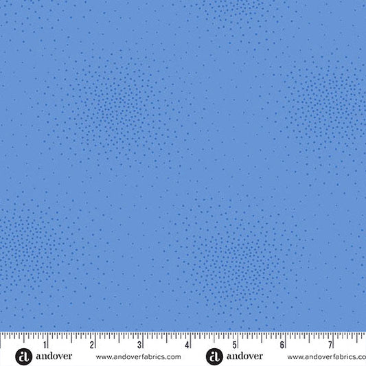 Spritz Blue Hydrangea Cotton 44"/45" Fabric Per Yard