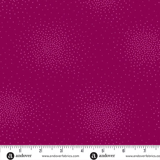 Spritz Fuchsia Cotton 44"/45" Fabric Per Yard