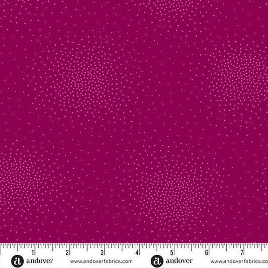 Spritz Fuchsia Cotton 44"/45" Fabric Per Yard