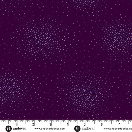 Spritz Plum Cotton 44"/45" Fabric Per Yard