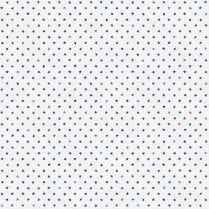 Star Spangled Summer Mini Stars 43"/44" Fabric Per Yard
