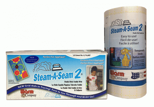 Steam-A-Seam 2 12" x 40 YD Fusible Web - Heat-Adhesive for Quilting and Crafting