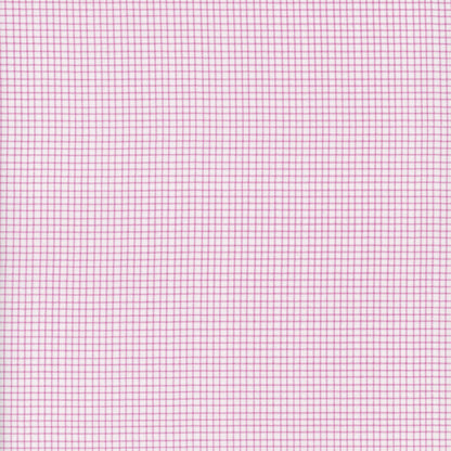 Dear Stella Checkmeowt Magenta Cotton 43"/44" Fabric Per Yard