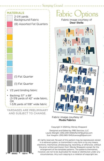 Stomping Ground Quilt Pattern by Wendy Sheppard