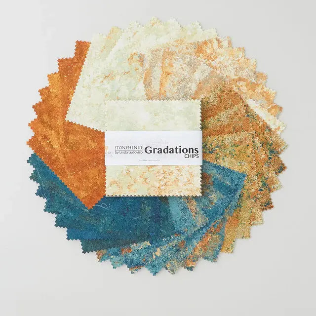 Stonehenge Gradations II Oxidized Copper Chips