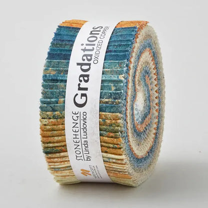 Stonehenge Gradations II Oxidized Copper Strips