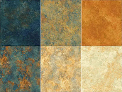 Stonehenge Gradations II Oxidized Copper Strips