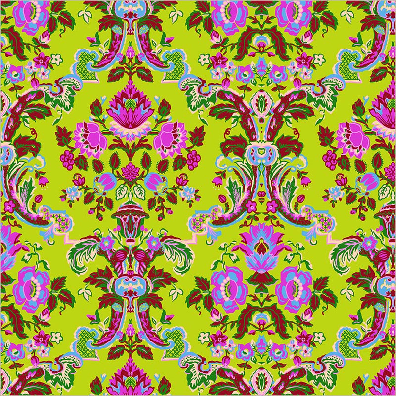 Sweet Talk Kayleigh Lime Cotton 44/45 Fabric Per Yard