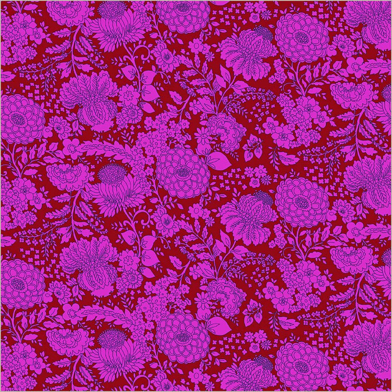 Sweet Talk Kim Crimson Cotton 44/45 Fabric Per Yard
