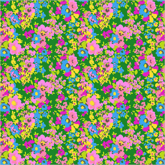 Sweet Talk Leann Grass Cotton 44/45 Fabric Per Yard