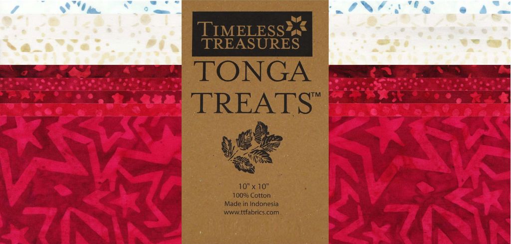 Tonga Patriot's Pride 10" x 10" Squares