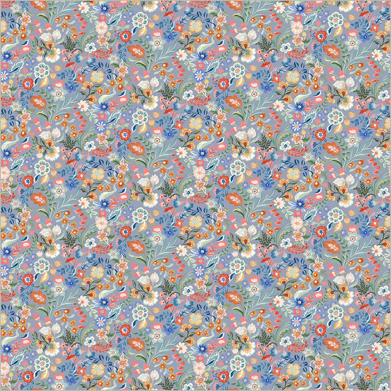 Tapestry Delicate Florentine Cotton 43/44 Fabric Per Yard