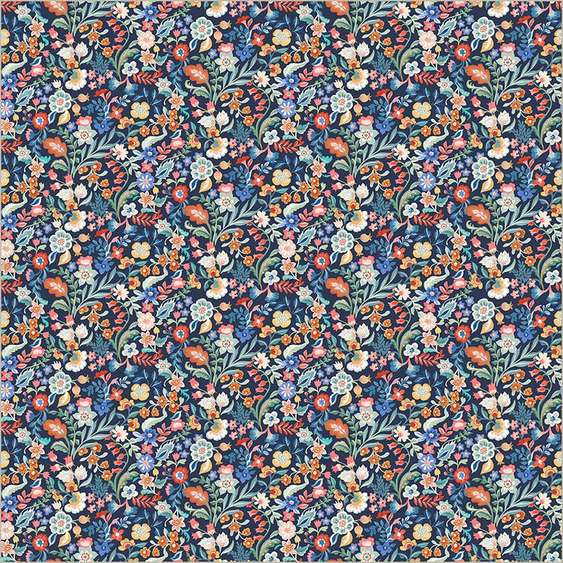 Tapestry Delicate Prussian Cotton 43/44 Fabric Per Yard