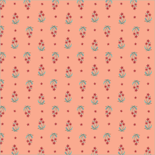 Tapestry Posy Petal Cotton 43/44 Fabric Per Yard