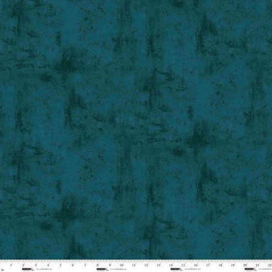 Teal Surface Design Funny Girl 44"/45" Cotton Fabric Per Yard