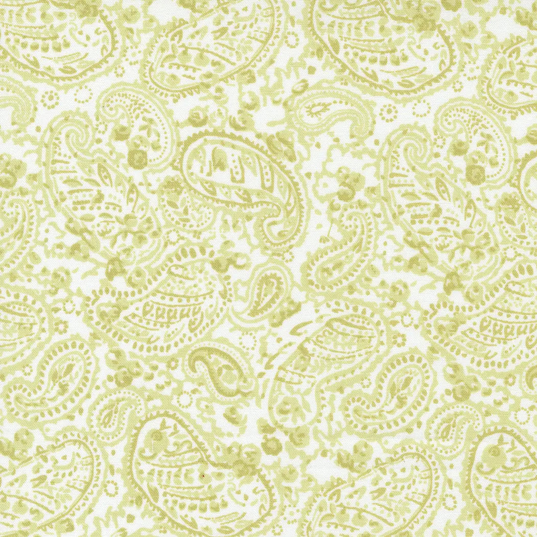 The Shores Sprout Paisley 44"/45" Fabric Per Yard