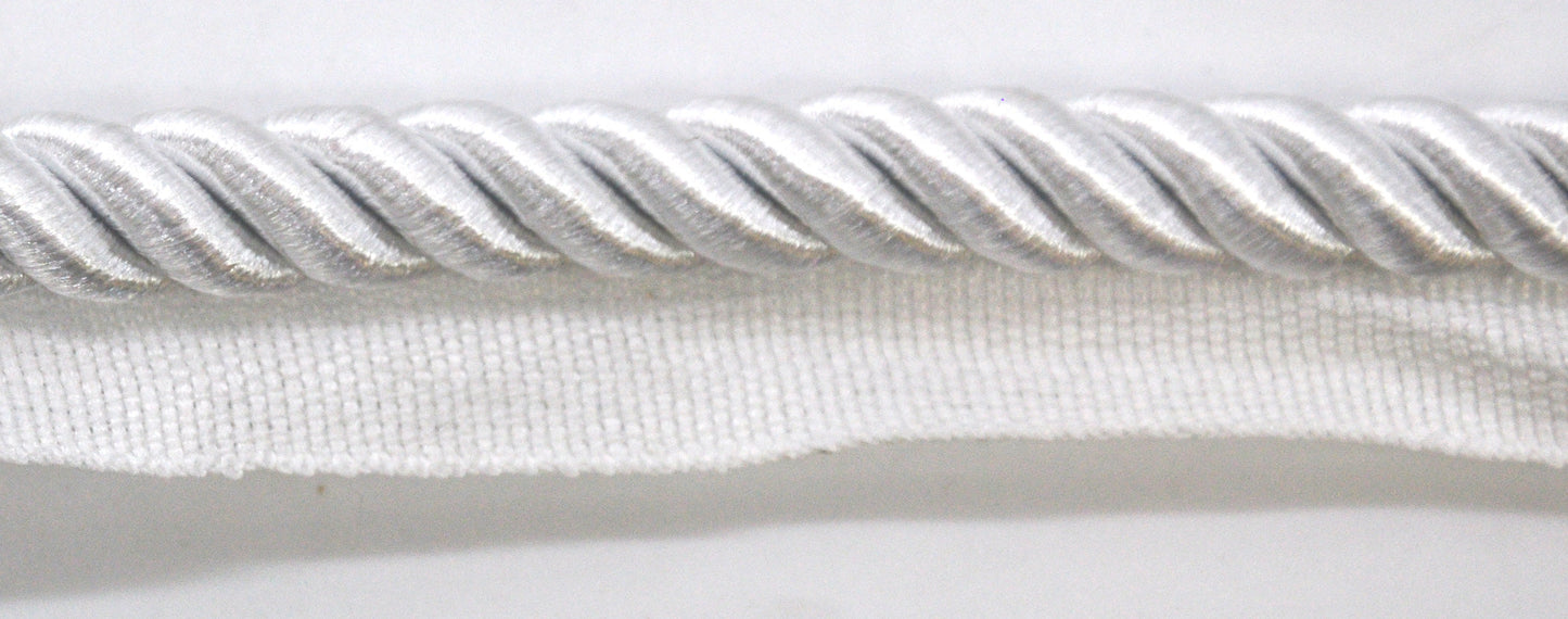 Trim - Softer 3/8" Cord with Lip, 5 yard roll upholstery / drapery / crafts BC5-1012