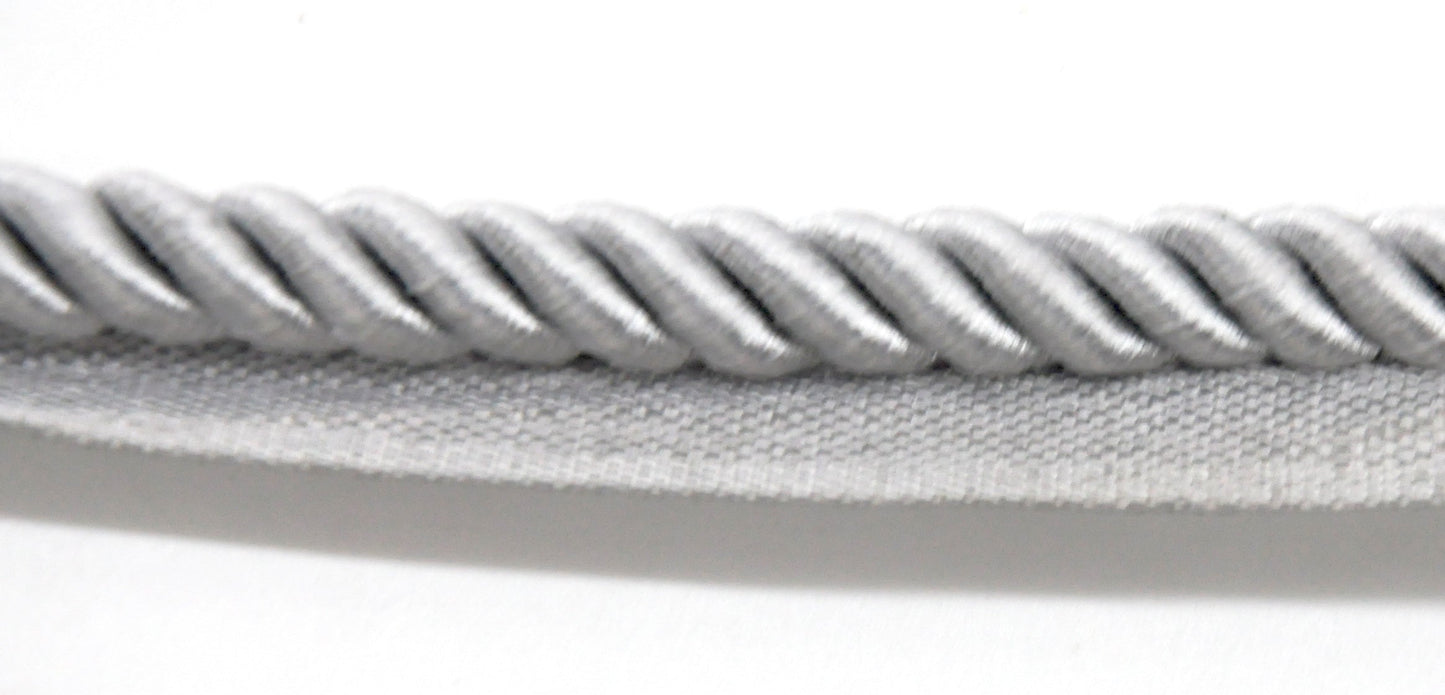 Trim - Softer 3/8" Cord with Lip, 5 yard roll upholstery / drapery / crafts BC5-1012