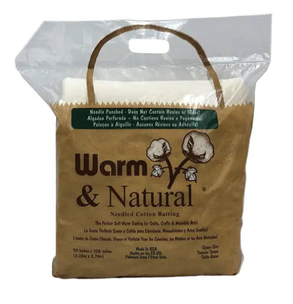 Warm & Natural Needled Cotton Batting - Full Case