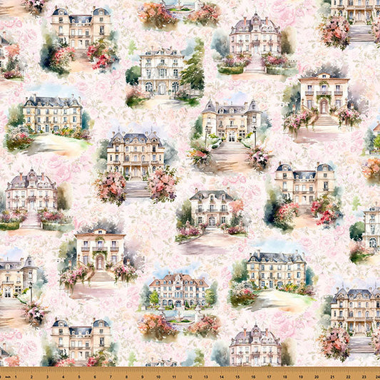 Blush Manors Soiree 43"/44" Fabric Per Yard
