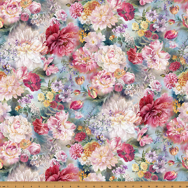 Bonjour Belle Spring 43"/44" Fabric Per Yard