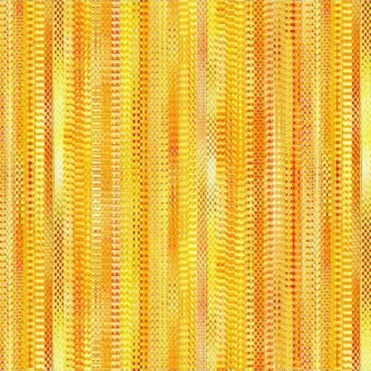 Yellow Zipper Stripe Cotton Wideback Fabric ( 1 3/8 yard pack )
