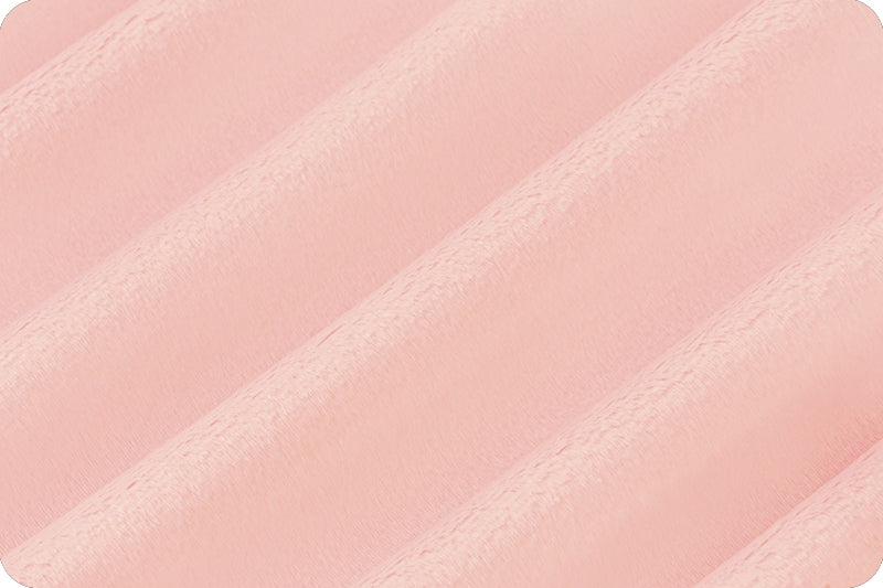 Baby Pink Cuddle 3 58/60" Solid Minky Fabric Per Yard