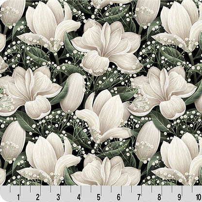 Cloud Cuddle Natural Magnolias 58"/60" Fabric per yard