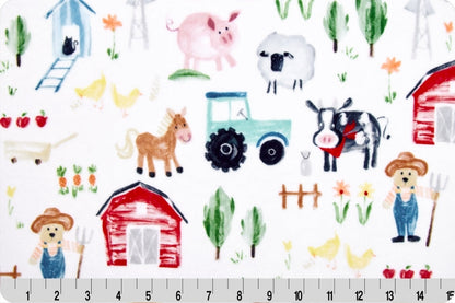 Farmer Ted Digital Cuddle�� Multi 58/60" Fabric Per Yard
